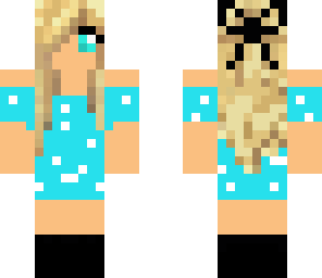 sparkly blue dress