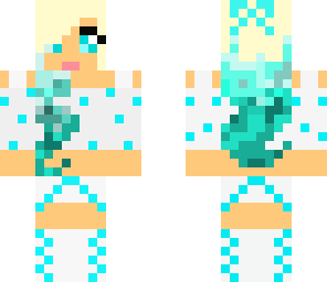 blue girl