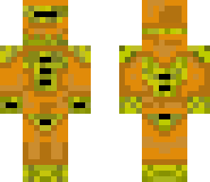 gold robot