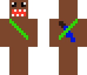 domo with domo sword