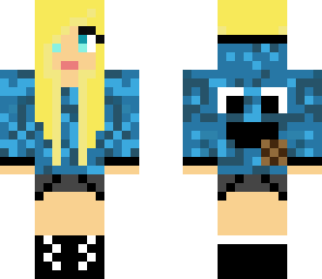 blonde cookie monster