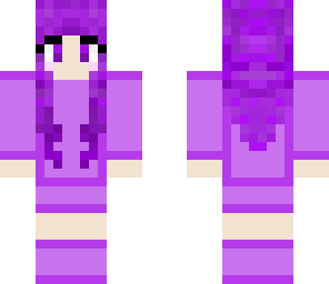 purple girl