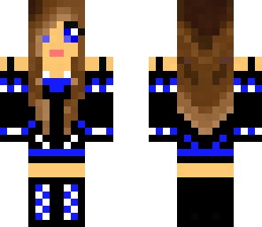 blue girl