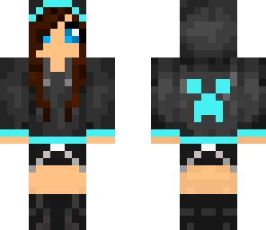 brunnette hoodie