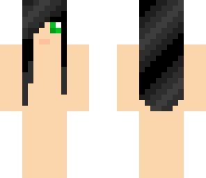 black hair girl base original