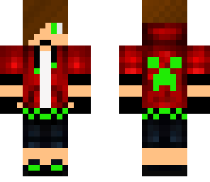 red hoodie boy