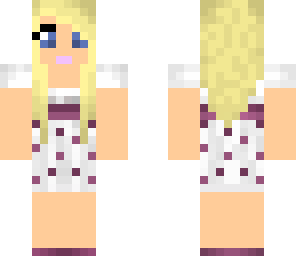 pretty blonde girl white flower dress updated hair