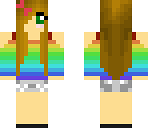 rainbow aah girl