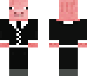 the amazing pig in a suit