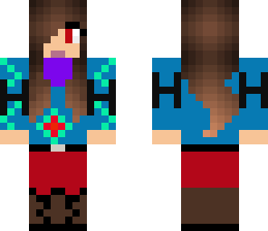 herobrine girl hunter
