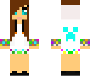 rainbow girl