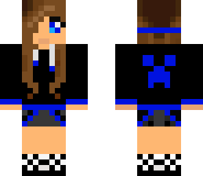 blue girl