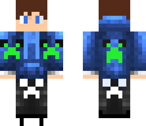 creeper blue boy