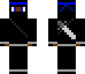 black blue ninja