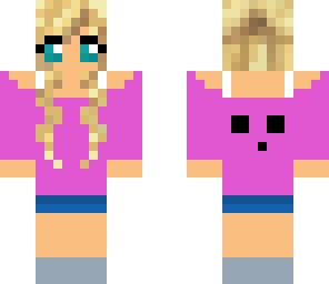 purple slime girl