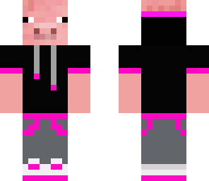 awesome pig hoodie