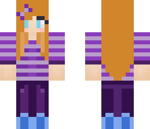purple girl
