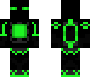enderman 7 iron man green serie