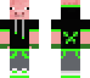 green pig