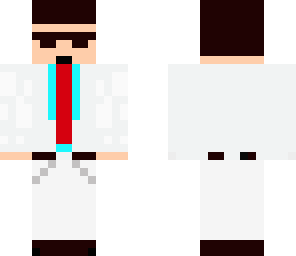 white- suited business man