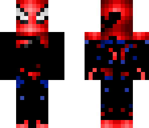 black spiderman