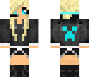 blue creeper girl
