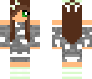 minty and snowy