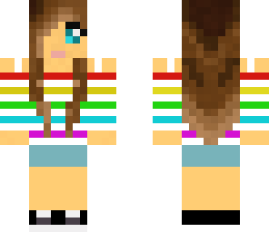 colourful girl
