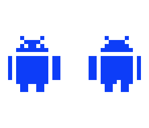 blue android