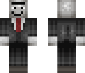 wtf slenderman is smiling at me