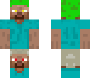multi color steve face
