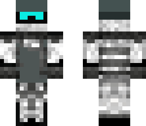 cool snow army skin