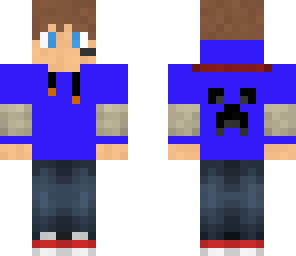 cool blue dude