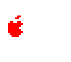 red apple