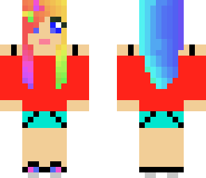 rainbow person