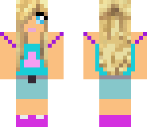 blonde girl outfit 1
