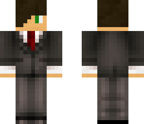 teen in tux