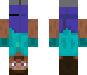 upside down