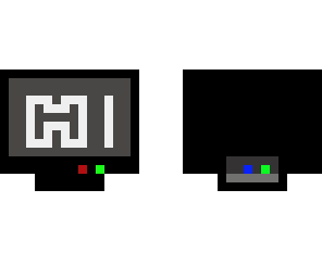 tv saying hi