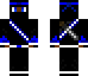 black blue ninja upgraded