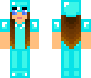 diamond armor girl