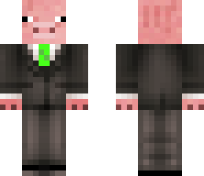 pig in suit