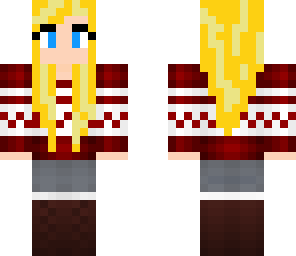 winter girl skin