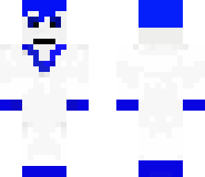 blue man