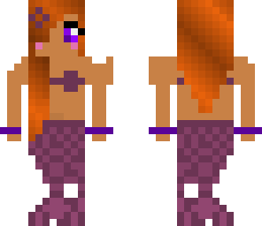purple mermaid