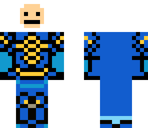 blue armor finn