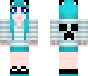 blue creeper hoodie
