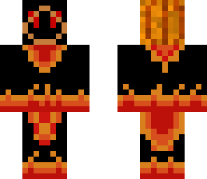 flaming guy