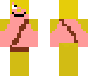 gold topless warrior