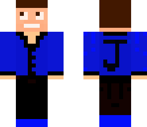 blue ritstar skin with a j on its back